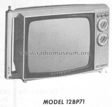12BP71AR-1 Ch= WTS-454; Motorola Inc. ex (ID = 1499068) Television
