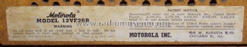 12VF26R Ch= TS-23A; Motorola Inc. ex (ID = 1371334) Televisión