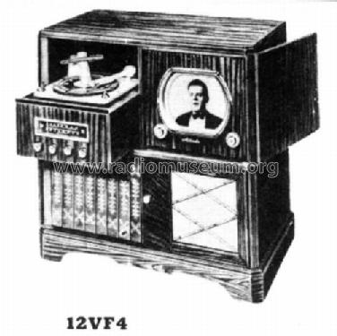 12VF4R-C Ch= TS-23 , HS-190 ; Motorola Inc. ex (ID = 1371373) TV Radio