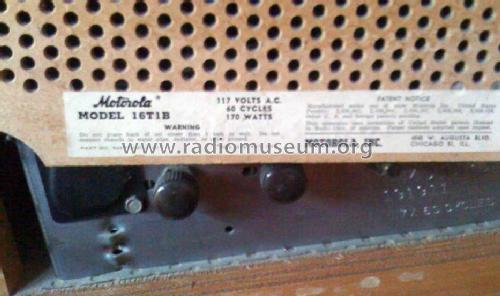 16T1B Ch= TS-60; Motorola Inc. ex (ID = 1136015) Television