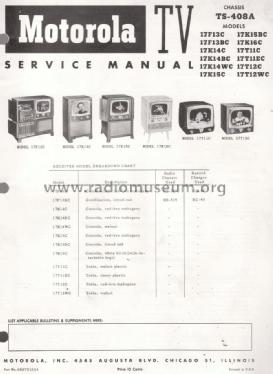 17K14 Ch= TS-395A; Motorola Inc. ex (ID = 1796960) Televisore