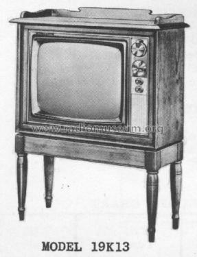 19K13CW Ch= TS-435; Motorola Inc. ex (ID = 1446376) Television