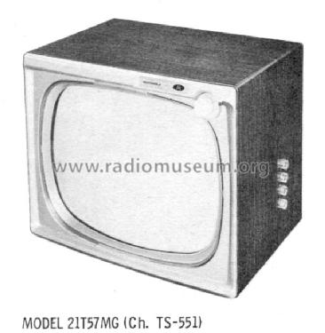 21T57MG Ch= TS-551; Motorola Inc. ex (ID = 876563) Television
