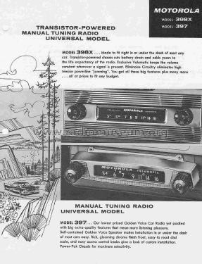 397 ; Motorola Inc. ex (ID = 2805755) Car Radio