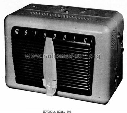 408 ; Motorola Inc. ex (ID = 968204) Car Radio