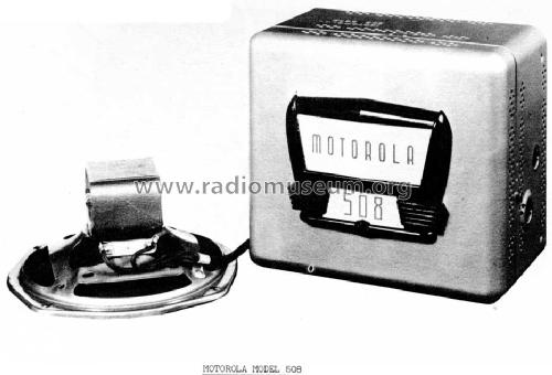 508 ; Motorola Inc. ex (ID = 974620) Car Radio