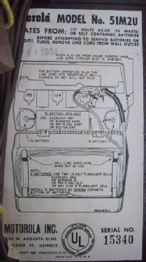 51M2U Ch= HS283; Motorola Inc. ex (ID = 235232) Radio