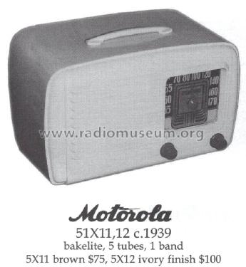 51X12 ; Motorola Inc. ex (ID = 1447577) Radio