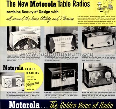 52R16 Ch= HS-289; Motorola Inc. ex (ID = 1435860) Radio