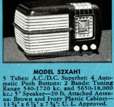 52XAH1 ; Motorola Inc. ex (ID = 1423300) Radio