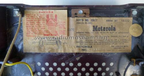 53LC2 Ch= HS-347; Motorola Inc. ex (ID = 1463004) Radio