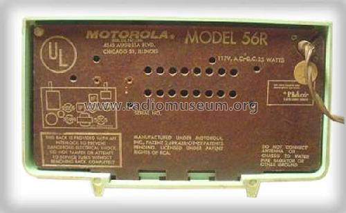 56R4 Ch= HS-487; Motorola Inc. ex (ID = 285315) Radio