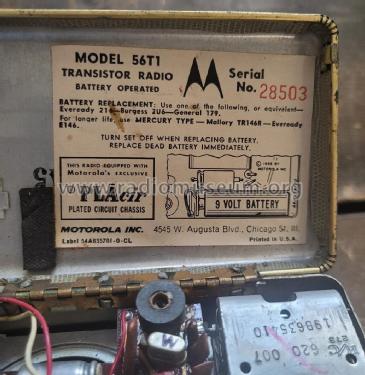 56T1 Ch=HS-483; Motorola Inc. ex (ID = 3002246) Radio