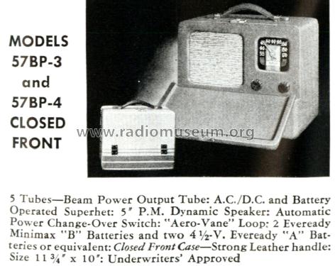 57BP-4 ; Motorola Inc. ex (ID = 1423781) Radio