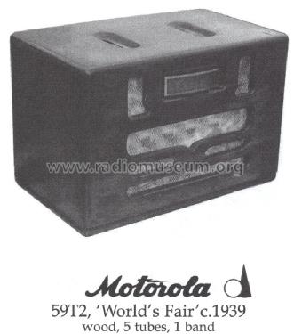 59 T-2 Worlds Fair Ch= 59R2; Motorola Inc. ex (ID = 1455009) Radio
