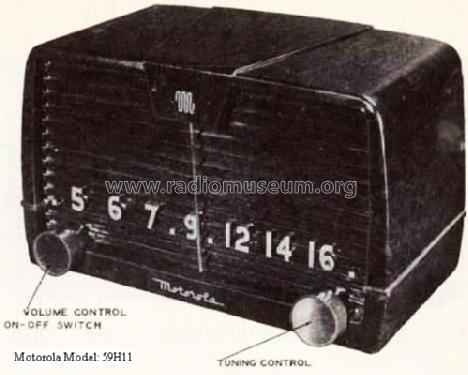 59H11 Ch= HS-206; Motorola Inc. ex (ID = 193161) Radio