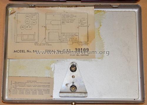 5A1 Ch= HS6; Motorola Inc. ex (ID = 1438083) Radio