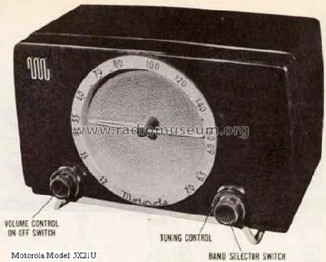 5X21U Ch= HS-259; Motorola Inc. ex (ID = 193073) Radio