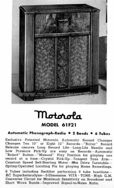 61F21 ; Motorola Inc. ex (ID = 1428502) Radio