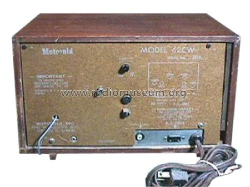 62CW1 Ch= HS-324; Motorola Inc. ex (ID = 235689) Radio