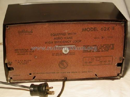 62X11U Ch= HS-314; Motorola Inc. ex (ID = 381138) Radio