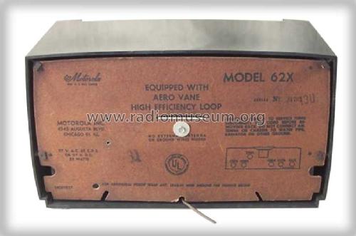 62X13U Ch= HS-314; Motorola Inc. ex (ID = 262430) Radio