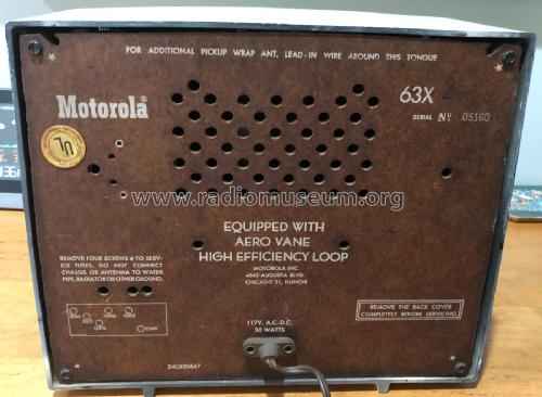 63X2 Ch= HS-335; Motorola Inc. ex (ID = 2597077) Radio