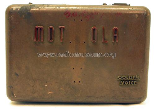 705 Golden Voice Ch= AS-16; Motorola Inc. ex (ID = 1468943) Car Radio