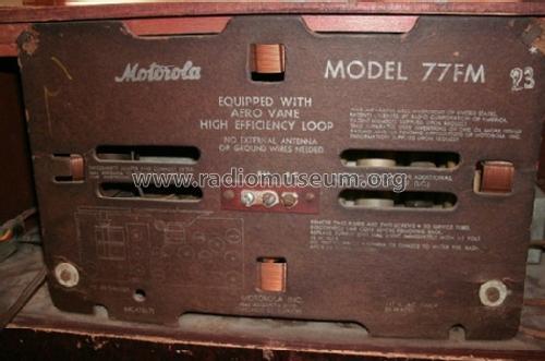 77FM23 Ch= HS-89; Motorola Inc. ex (ID = 964214) Radio