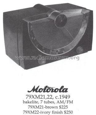 79XM21 Ch= HS-168; Motorola Inc. ex (ID = 1455024) Radio