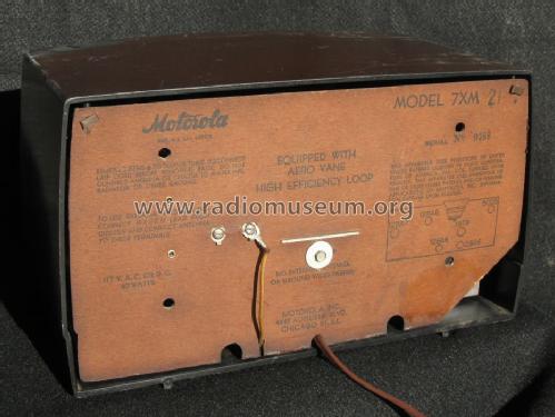 7-XM-21 ch= HS-218; Motorola Inc. ex (ID = 876306) Radio