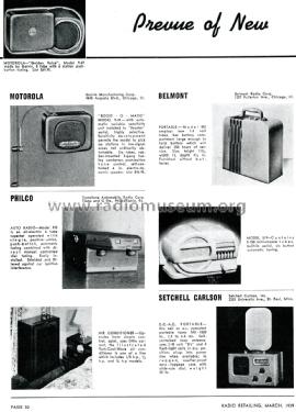 9-69 ; Motorola Inc. ex (ID = 1811654) Car Radio