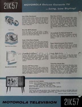 A21K57M Ch= WTS-539; Motorola Inc. ex (ID = 1735386) Television