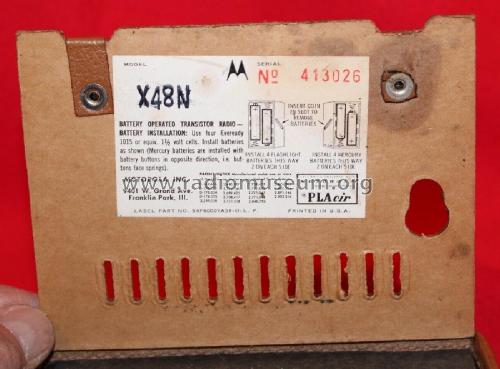 All Transistor X48N; Motorola Inc. ex (ID = 2965120) Radio