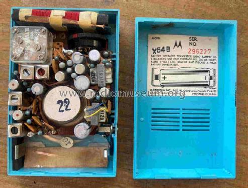 All Transistor X54B Ch= HS-6123; Motorola Inc. ex (ID = 2996838) Radio