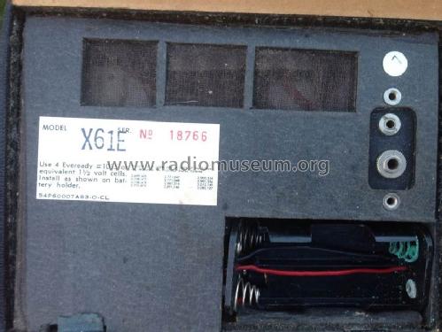 All Transistor X61E Ch= HS-6137; Motorola Inc. ex (ID = 1682364) Radio