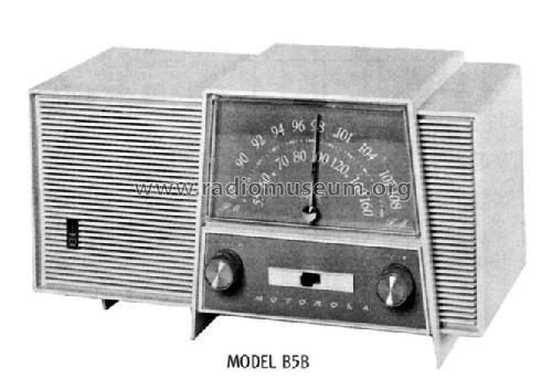 B5B Ch= HS-1066; Motorola Inc. ex (ID = 1270950) Radio