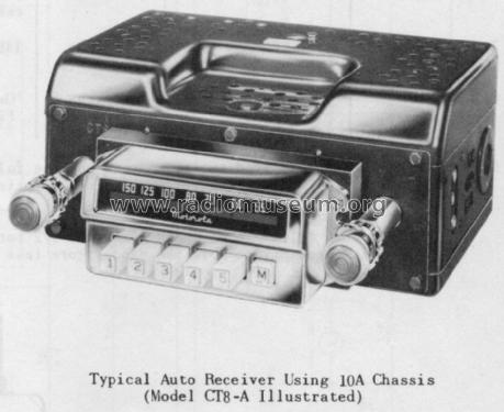 Ch= 10A; Motorola Inc. ex (ID = 1100206) Car Radio