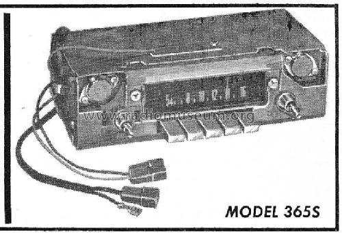 Chrysler BC1, BC2 and BC3 365S; Motorola Inc. ex (ID = 1822093) Car Radio