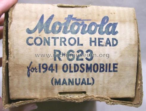 Control Head for 1941 Oldmobile R-623; Motorola Inc. ex (ID = 1807734) mod-past25