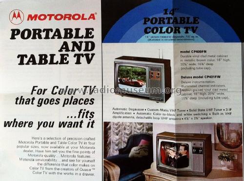 CP400FN; Motorola Inc. ex (ID = 1631312) Television