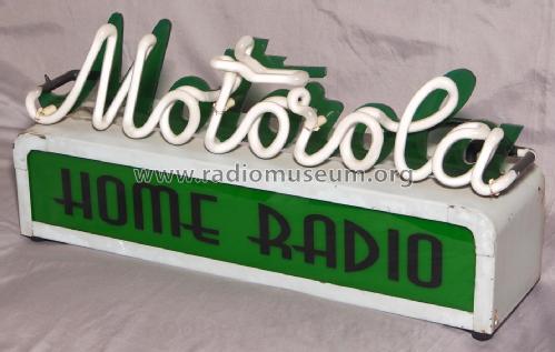 Home Radio neon sign ; Motorola Inc. ex (ID = 2317038) Misc