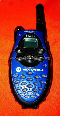 Talkabout T5725; Motorola Inc. ex (ID = 1820663) Commercial TRX