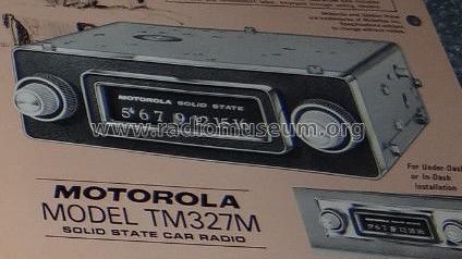 TM327M ; Motorola Inc. ex (ID = 1854866) Car Radio