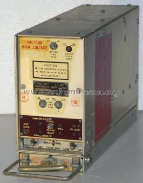 Transmitter, Radio T-278/U; Motorola Inc. ex (ID = 1928403) Commercial Tr