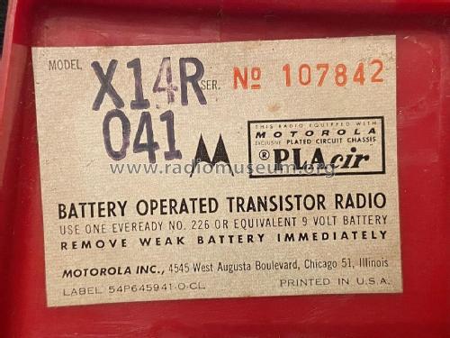 X14R Ch= HS-795; Motorola Inc. ex (ID = 2895740) Radio