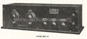 MA13; Mu-Rad Laboratories (ID = 1172892) Radio