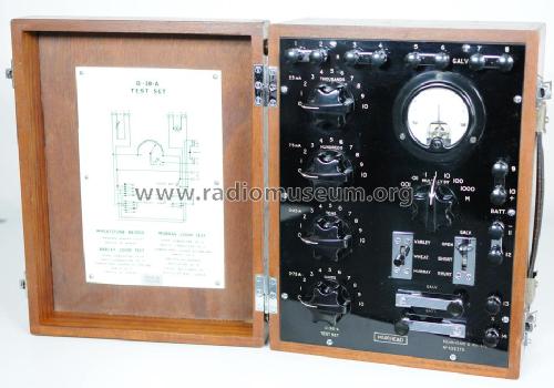 Test Set - Widerstandsmessbrücke D-30-A; Muirhead & Co. Ltd.; (ID = 1055016) Ausrüstung