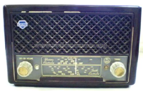 5 Valves MAS1115; Mullard Radio (ID = 757849) Radio