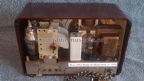 Mullardette 42; Mullard Radio (ID = 2356062) Radio